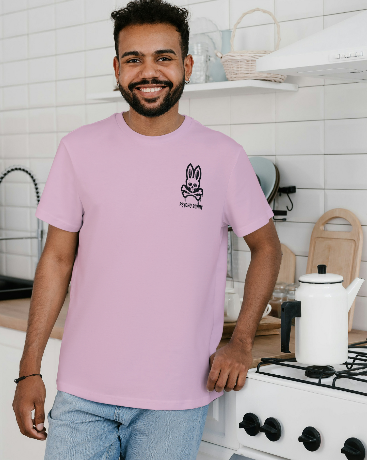 PSYCHO BUNNY PREMIUM OVERSIZED T-SHIRT