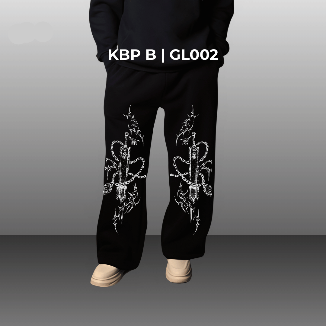 TOJI UNISEX BOOTCUT FIT BAGGY PANTS