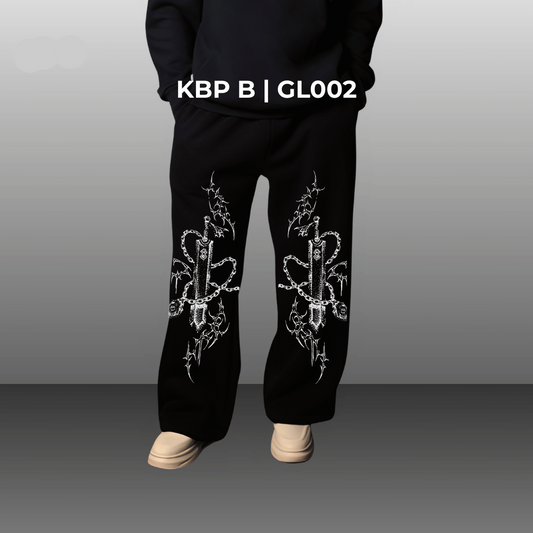 TOJI UNISEX BOOTCUT FIT BAGGY PANTS