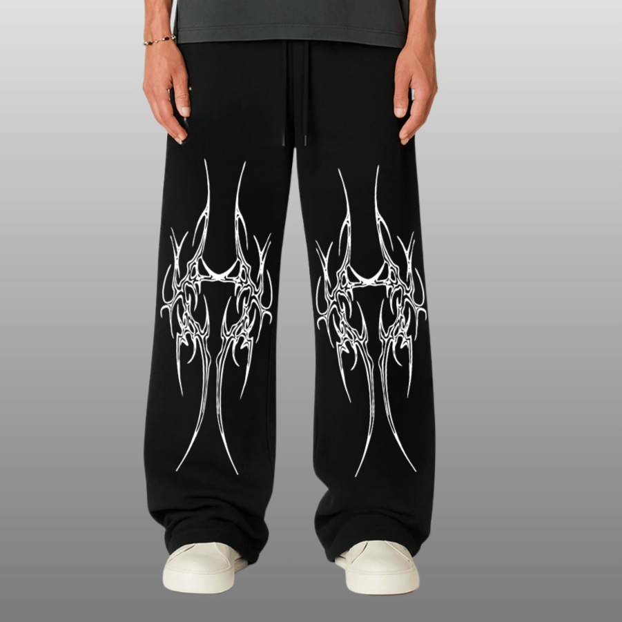 MUTATION UNISEX STRAIGHT FIT BAGGY PANTS