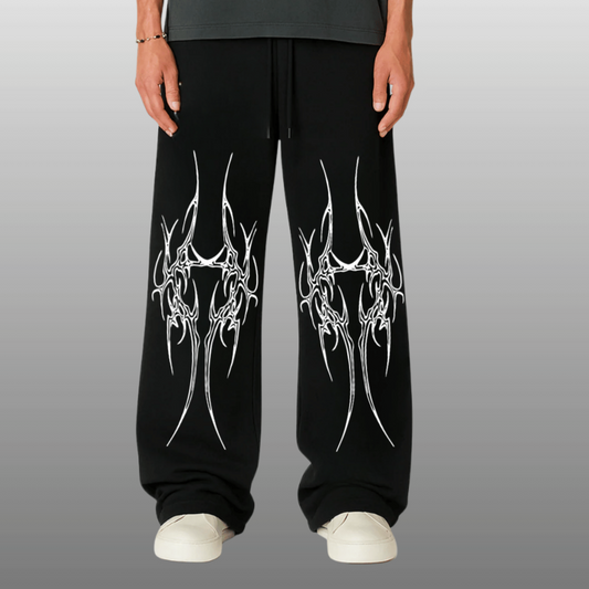 MUTATION UNISEX STRAIGHT FIT BAGGY PANTS