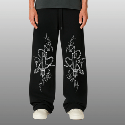 TOJI UNISEX STRAIGHT FIT BAGGY PANTS