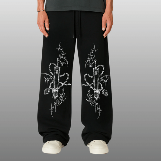 TOJI UNISEX STRAIGHT FIT BAGGY PANTS