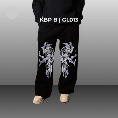 REDEMPTION UNISEX BOOTCUT FIT BAGGY PANTS