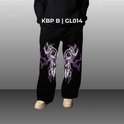 REDEMPTION UNISEX BOOTCUT FIT BAGGY PANTS