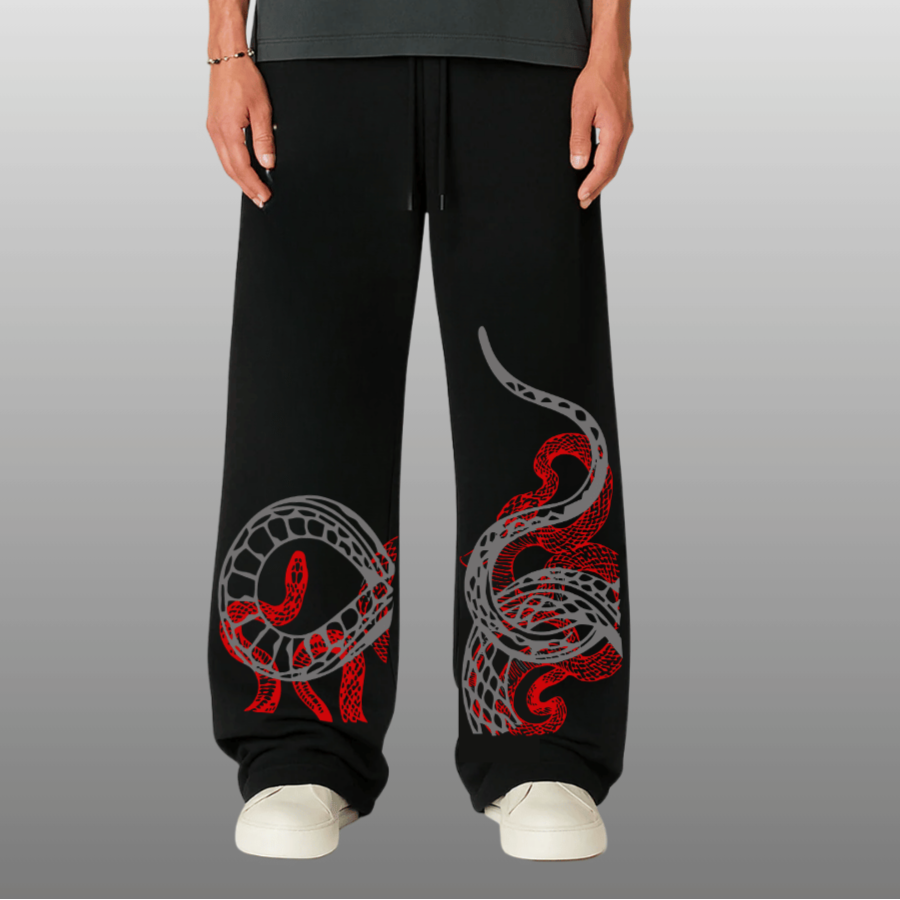 DRACON UNISEX STRAIGHT FIT BAGGY PANTS