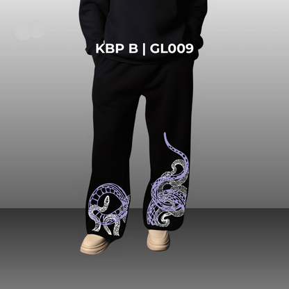 DRACON UNISEX BOOTCUT FIT BAGGY PANTS