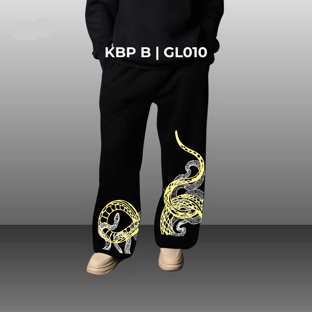 DRACON UNISEX BOOTCUT FIT BAGGY PANTS