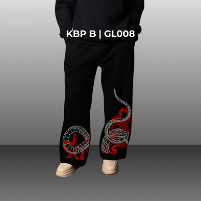 DRACON UNISEX BOOTCUT FIT BAGGY PANTS