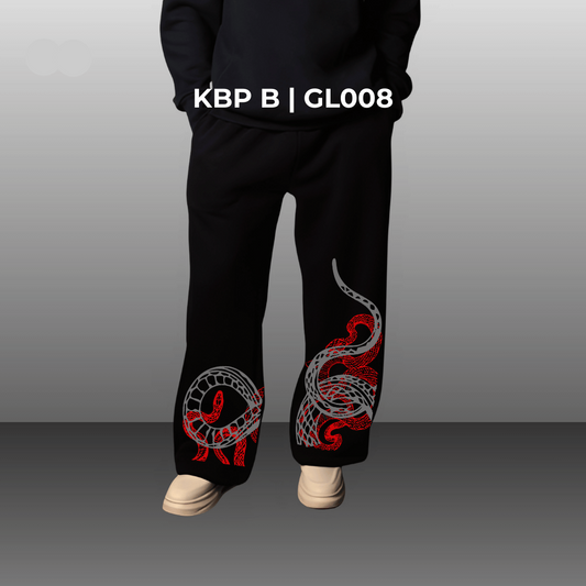 DRACON UNISEX BOOTCUT FIT BAGGY PANTS