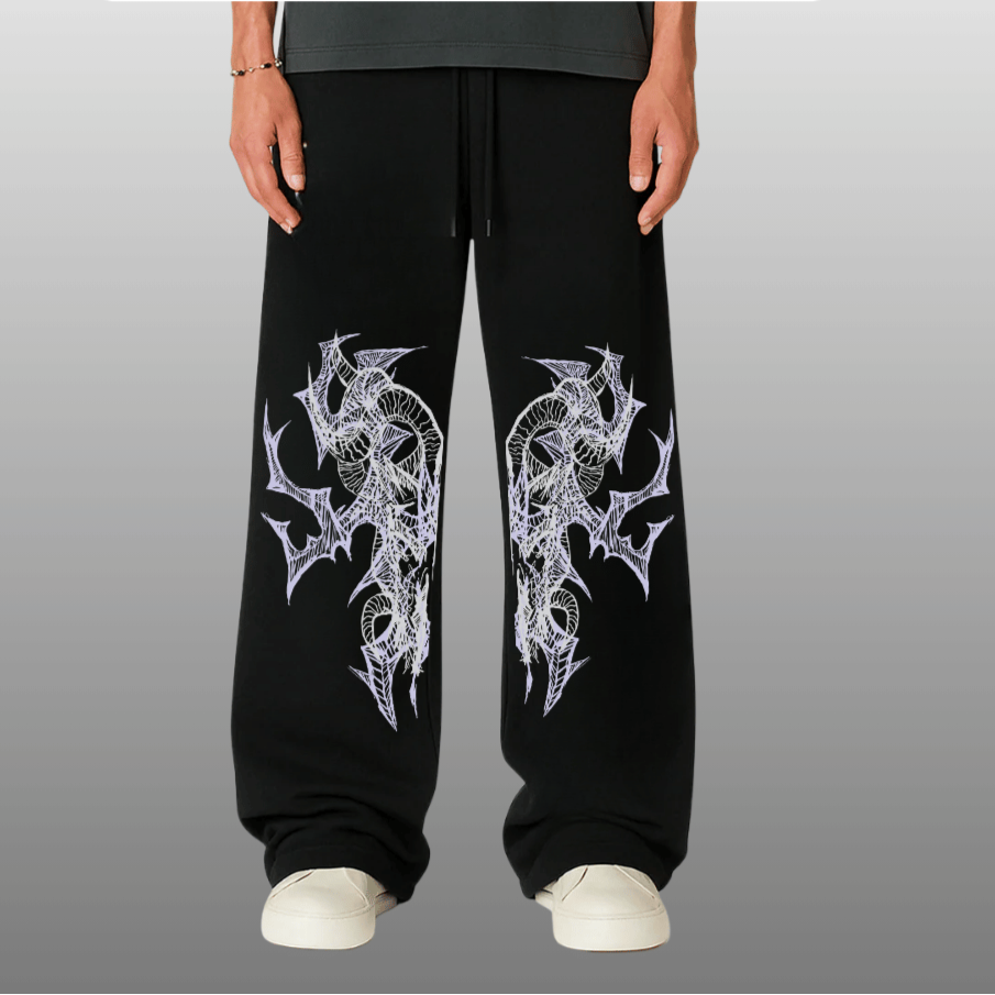 REDEMPTION UNISEX STRAIGHT FIT BAGGY PANTS