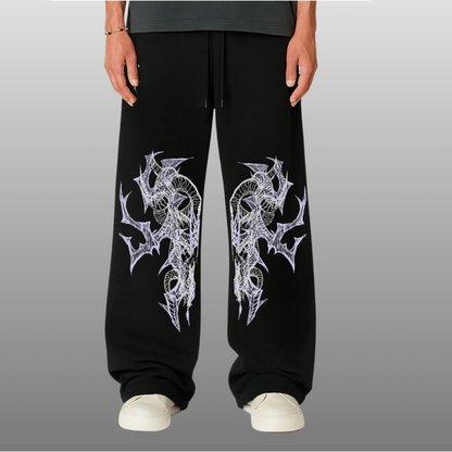 REDEMPTION UNISEX STRAIGHT FIT BAGGY PANTS